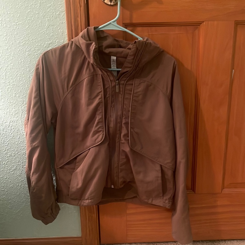 Brown Lululemon jacket